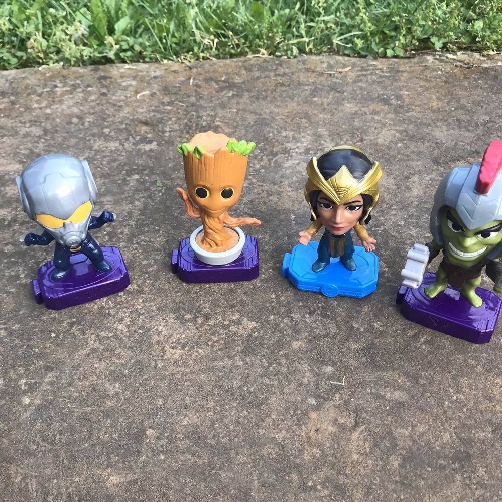 Marvel Avengers Endgame McDonalds Happy Meal Toys LOT of 4